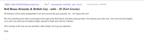 Bell House Love Story