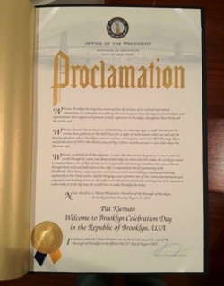 Welcome to Brooklyn Pat Kiernan